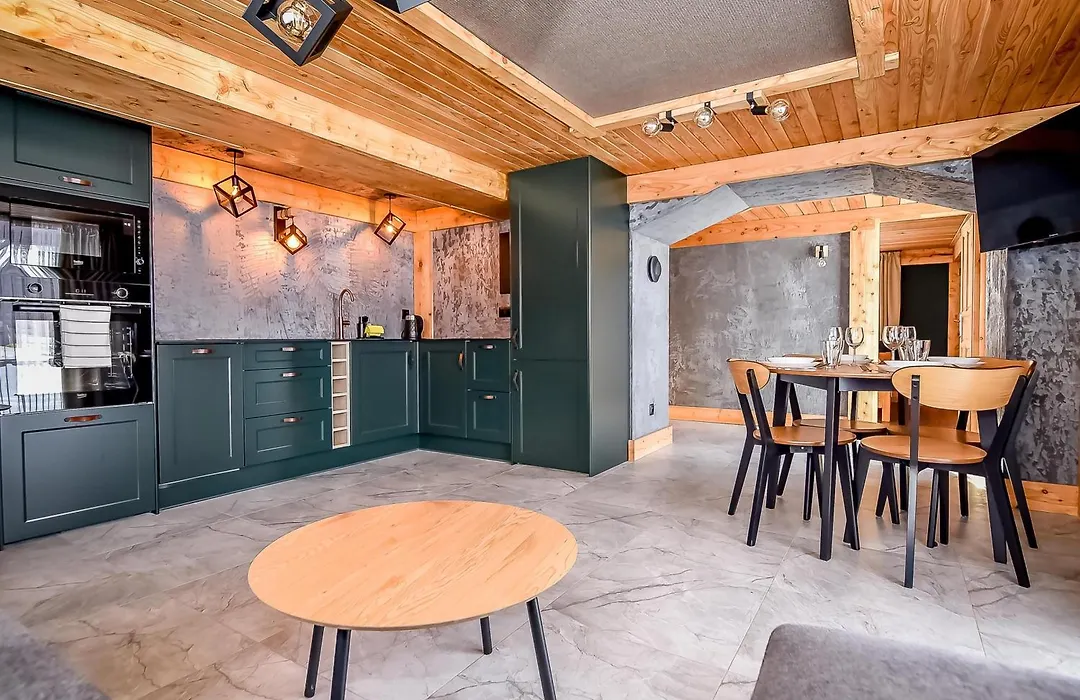Apartament Hanka z Jacuzzi i widokiem na góry-1